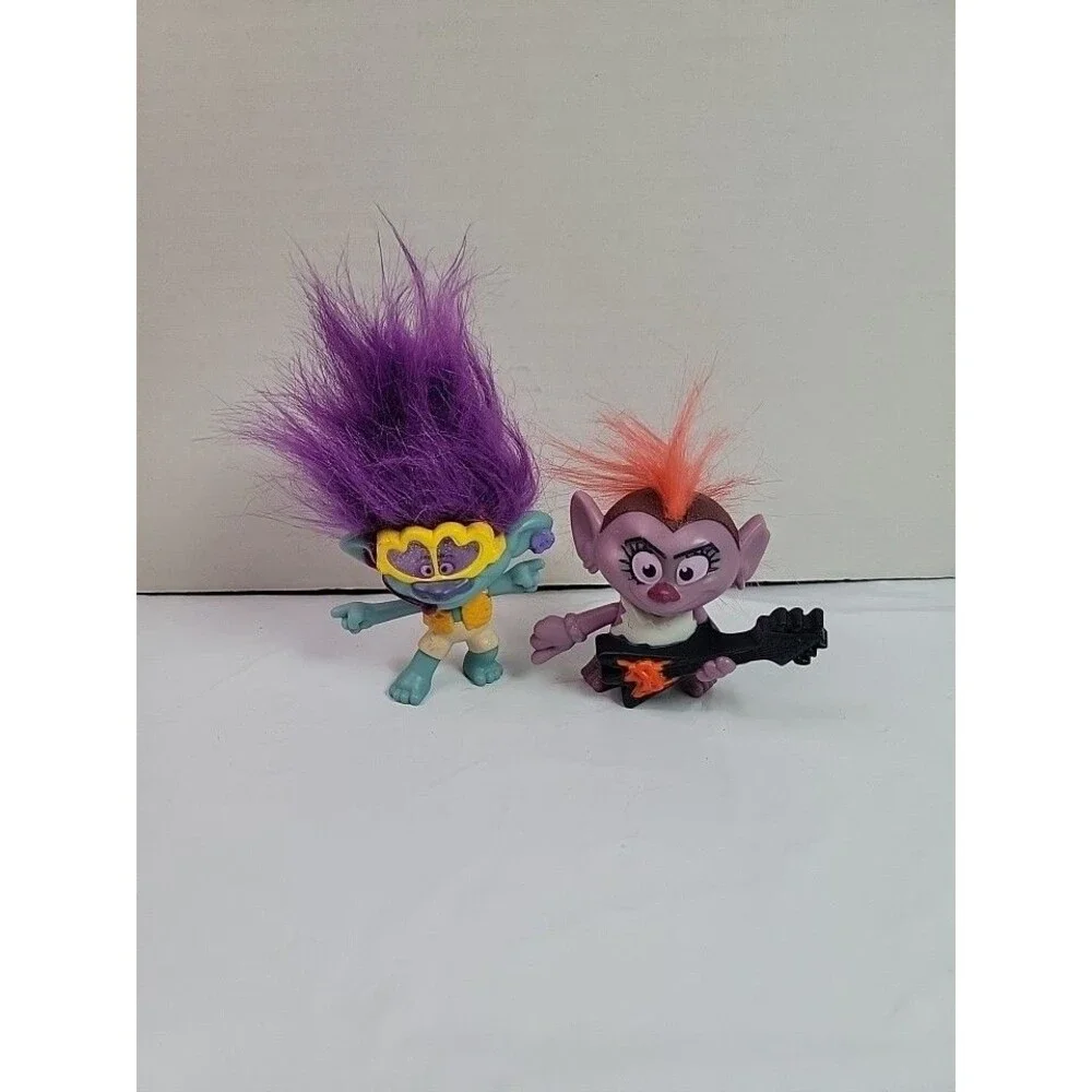 2020 McDonald’s Trolls World Tour Party Branch #3 Queen Barb #6 Figure Lot